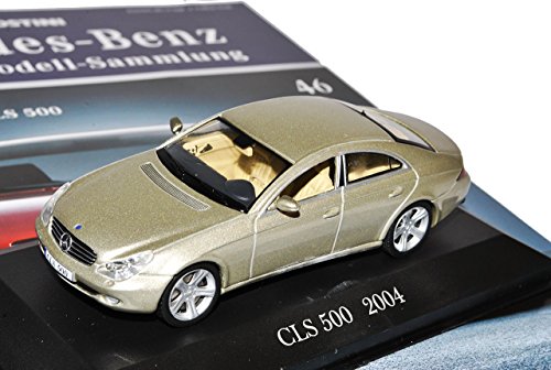Ixo Mercedes-Benz CLS C219 Beige Silber 2004-2010 Nr 46 1/43 Modell Auto von Ixo