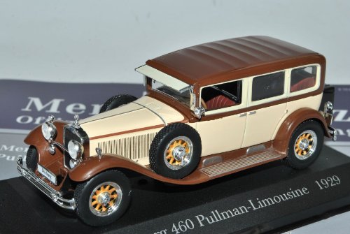 Ixo Mercedes-B Nürburg 460 Pullman-Limousine 1929 Braun Creme Nr 30 1/43 Modell Auto Ixo Mercedes-B Nürburg 460 Pullman-Limousine 1929 Braun Creme Nr 30 1/43 Modell Auto von Ixo