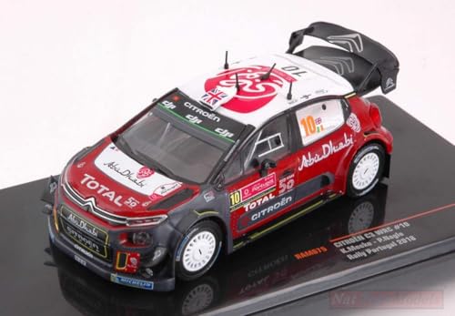 Ixo Model Scale Modell KOMPATIBEL MIT Citroen C3 WRC N.10 Rally Portugal 2018 MEEKE-Nagle 1:43 RAM675 von Ixo