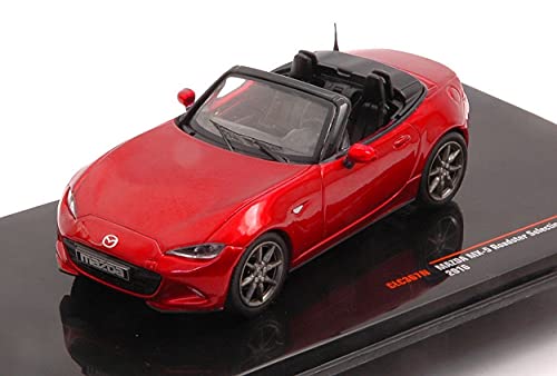 Ixo Modellauto Mazda MX-5 Roadster Rot 1:43 CLC367N, Kompatibel mit Mazda MX-5 Roadster 2016, Auto, Sammlung, Alle Altersgruppen, Unisex von Ixo