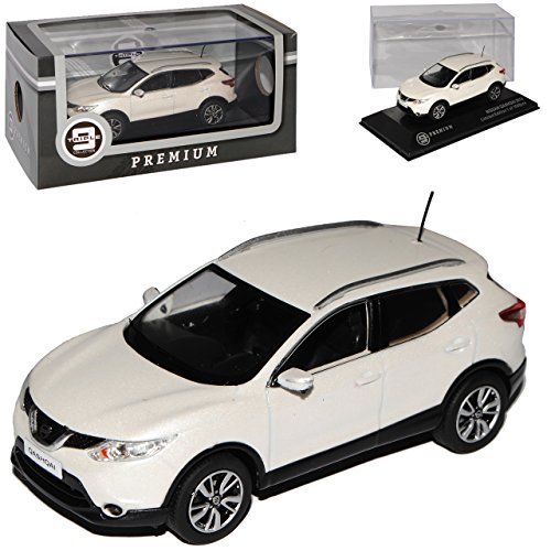 Ixo Nisan Qashqai J11 Weiss 2. Generation Ab 2013 limitiert 1 von 1008 Triple 9 1/43 Modell Auto mit individiuellem Wunschkennzeichen von Ixo