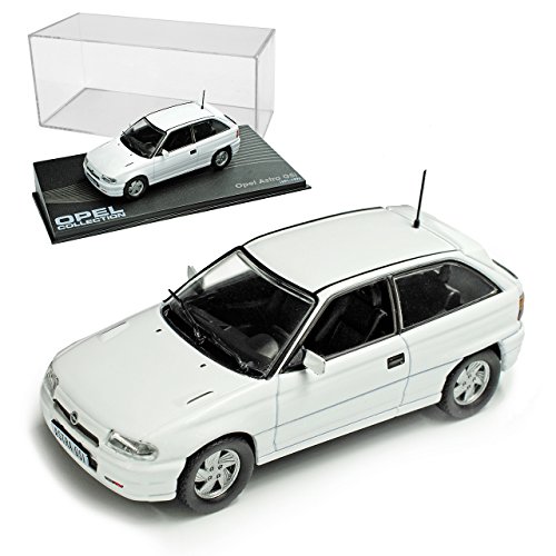 Ixo Opel Astra A GSI 1991-1996 Weiss 3 Türer Nr 61 1/43 Modell Auto von Ixo