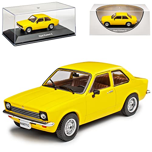 Ixo Opel Kadett C 3 Türer Coupe Gelb 1973-1979 Nr 108 1/43 Modell Auto mit individiuellem Wunschkennzeichen Ixo Opel Kadett C 3 Türer Coupe Gelb 1973-1979 Nr 108 1/43 Modell Auto mit individiuellem Wunschkennzeichen von Ixo