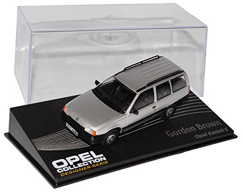 Ixo Opel Kadett E Caravan Kombi Silber 1984-1991 Nr 133 1/43 Modell Auto von Ixo