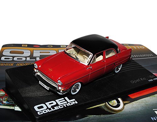 Ixo Opel Kapitän Limousine Rot Braun 1955-1958 Inkl Zeitschrift Nr 110 1/43 Modell Auto Ixo Opel Kapitän Limousine Rot Braun 1955-1958 Inkl Zeitschrift Nr 110 1/43 Modell Auto von Ixo