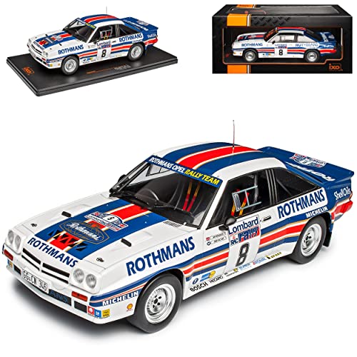 Ixo Opel Manta B 400 RAC Rally 1983 McRae 1975-1988 1/18 Modell Auto mit individiuellem Wunschkennzeichen von Ixo