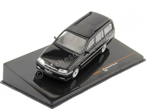 ixo models Opel Omega A2 Caravan Kombi 1990 schwarz Modellauto 1:43 von ixo models