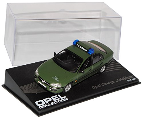 Ixo Opel Omega B Feldjäger Bundeswehr 1994-1998 Nr 113 1/43 Modell Auto mit individiuellem Wunschkennzeichen von Ixo