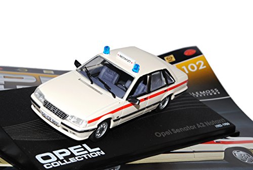 Ixo Opel Senator A2 Notarzt Weiss 1982-1986 Inkl Zeitschrift Nr 102 1/43 Modell Auto mit individiuellem Wunschkennzeichen Ixo Opel Senator A2 Notarzt Weiss 1982-1986 Inkl Zeitschrift Nr 102 1/43 Modell Auto mit individiuellem Wunschkennzeichen von Ixo