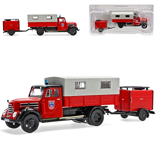 Ixo Robur Garant K30 Mannschaftswagen mit Anhänger Feuerwehr 1/43 Modell Auto mit individiuellem Wunschkennzeichen Ixo Robur Garant K30 Mannschaftswagen mit Anhänger Feuerwehr 1/43 Modell Auto mit individiuellem Wunschkennzeichen von Ixo