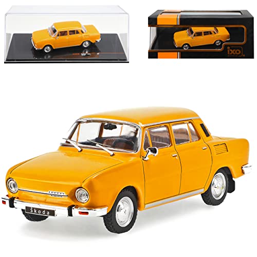 Ixo ?Koda 100 L Orange 1969-1977 1/43 Modell Auto mit individiuellem Wunschkennzeichen von Ixo