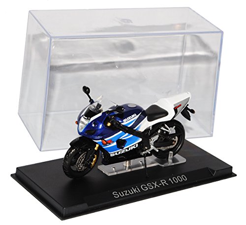 Ixo Suzuki GSX-R 1000 Blau Weiss 1/24 Modellcarsonline Modell Motorrad von Ixo