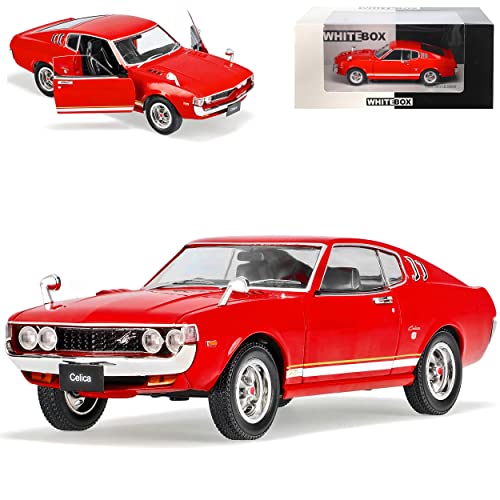 Ixo Defekte Verpackung T*o*y*o*t*a Celica LB 2000GT Coupe Rot 1/24 Whitebox Modell Auto mit individiuellem Wunschkennzeichen von Ixo