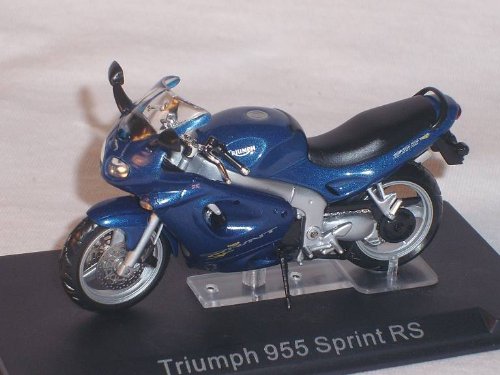 Ixo Triumph 955i 955 i Sprint RS 2004 Blau 1/24 Altaya by Modellmotorrad Modell Motorrad Sonderangebot von Ixo