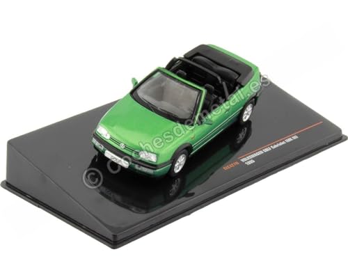 Ixo VW Golf 3 Cabrio 1993 grün metallic Modellauto 1:43 Models Ixo VW Golf 3 Cabrio 1993 grün metallic Modellauto 1:43 Models von Ixo