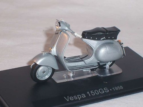 IXO Vespa 150gs 150 Gs Silber 1958 1/24 Altaya by Modellmotorrad Modell Motorrad Sonderangebot von IXO