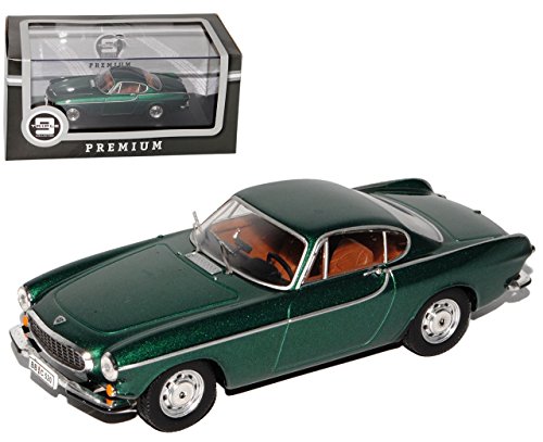 Ixo Volvo P1800 Coupe Grün 1961-1972 limitiert 1 von 1008 Triple 9 1/43 Modell Auto mit individiuellem Wunschkennzeichen von Ixo