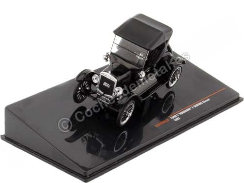 Ixo kompatibel mit Ford Modell T Runabout 1925 schwarz Modellauto 1:43 Models von Ixo Model