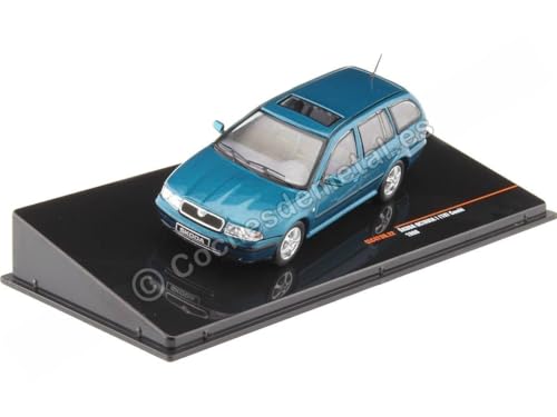 Ixo kompatibel mit Skoda Octavia 1 Kombi 1998 grün metallic Modellauto 1:43 Models von Ixo Model