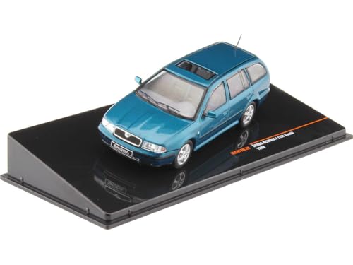 Ixo kompatibel mit Skoda Octavia 1 Kombi 1998 grün metallic Modellauto 1:43 Models von Ixo Model