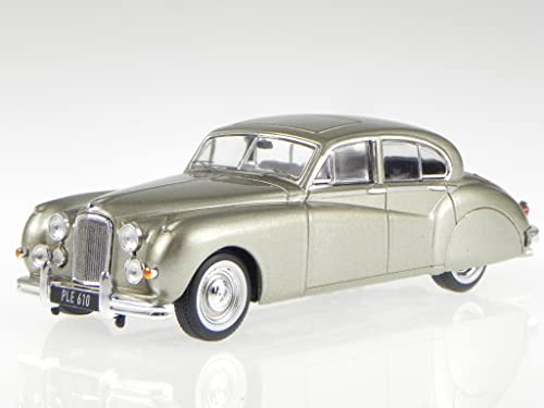 Ixo Jaguar MKVII 1954 Silber grau (Inter. rot) Modellauto CLC241 1:43 von Ixo