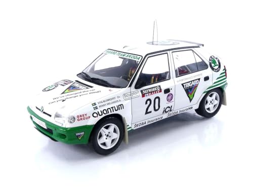 Kompatibel mit Skoda Felicia Kit Car Nr. 20 Blomqvist/Melander RAC Rally 1:18 IXO Modelle 18RMC147.22 von Ixo