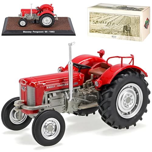 Massey Ferguson 65 Rot 1963 1/32 Atlas Modell Auto mit individiuellem Wunschkennzeichen Massey Ferguson 65 Rot 1963 1/32 Atlas Modell Auto mit individiuellem Wunschkennzeichen von Ixo
