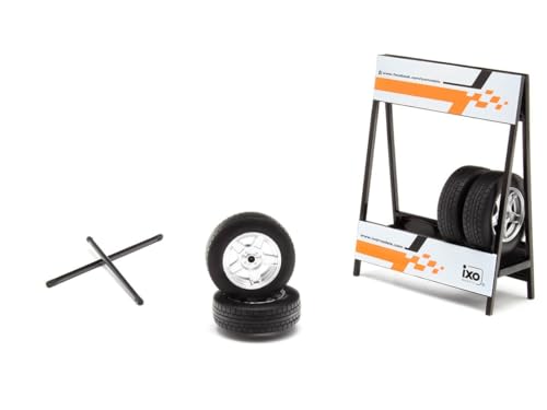 Modell im Maßstab, kompatibel mit 4 Wheels LADA VFTS MET.GREY 1:18 IXO Modell 18SET023 von Ixo