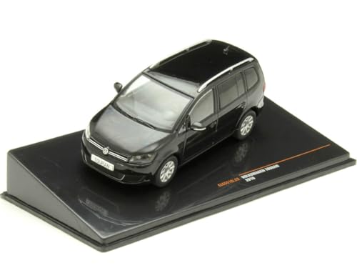 Modell in Maßstab Ixo Model kompatibel mit VW Touran 2010 Schwarz 1:43 Modell Scale CLC551 241220 von Ixo