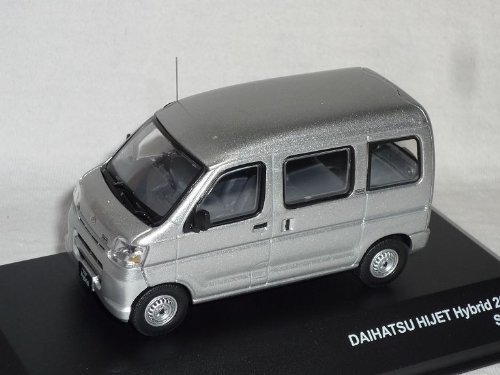 J-Collection Daihatsu Hijet Hybrid 2009 Silber 1/43 Modell Auto Modellauto von J-Collection