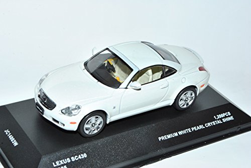 J-Collection Lexus SC430 Coupe Weiss 1/43 Modell Auto von J-Collection