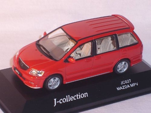J-Collection Mazda Mpv Van Rot 1/43 Modellauto Modell Auto von J-Collection