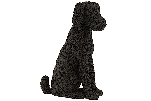 J-Line Hundedekoration Max Sitz - Polyresin - schwarz J-Line Hundedekoration Max Sitz - Polyresin - schwarz von J-Line
