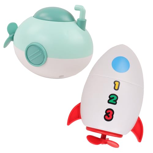 J.A.D.E - Aufzieh-Rakete und U-Boot - Badespielzeug - Batterielos und Funktioniert im Wasser - 048884 - Kunststoff - Spielzeug für Kinder - Kinderpflege - Baby - Geschenk - Ab 10 Monaten J.A.D.E - Aufzieh-Rakete und U-Boot - Badespielzeug - Batterielos und Funktioniert im Wasser - 048884 - Kunststoff - Spielzeug für Kinder - Kinderpflege - Baby - Geschenk - Ab 10 Monaten von J.A.D.E