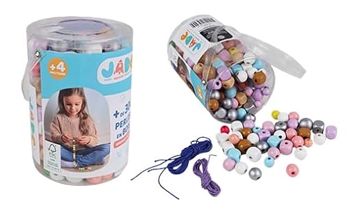 J.A.D.E - Set von 300 Perlen - Kreatives Hobby - 105720 - FSC Holz - Handwerkliche Aktivitäten - Set - Erwachsene - Kinder - Fantasie - Geschenke - Geburtstag - Umweltverträglich - Ab 4 Jahren J.A.D.E - Set von 300 Perlen - Kreatives Hobby - 105720 - FSC Holz - Handwerkliche Aktivitäten - Set - Erwachsene - Kinder - Fantasie - Geschenke - Geburtstag - Umweltverträglich - Ab 4 Jahren von J.A.D.E