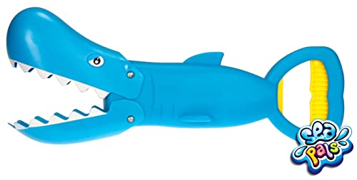 JA-RU - Großes Hai-Sandkackenspielzeug, 34,8 cm (1 Hai), Sandspielzeug aus Kunststoff für Sandgreifer und Strandkralle, Strandspielzeug für Kinder von JA-RU