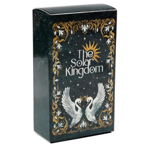 Tarot Deck, Fortune Telling Cards, Beginner Deck, Spiritual Cards, 78 Tarot Cards, Divination Tool Set, Mystical Card Deck,Guidebook Included, Portable Cards (F) von JABALUX