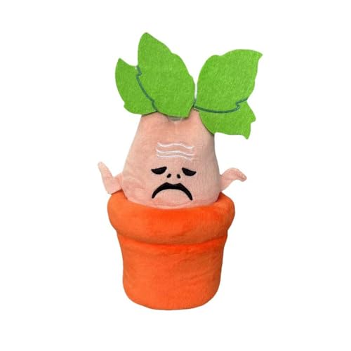 JACKANNA Monsterbuch & Mandrake Kuscheltier Set – Interaktive Elektronische Figur, Niffler Plüschtier & Puppe (Q Alraune) von JACKANNA