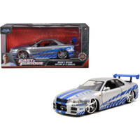 JADA TOYS 253203044 1:24 Fast & Furious 2002 Nissan Skyline JADA TOYS 253203044 1:24 Fast & Furious 2002 Nissan Skyline von JADA TOYS