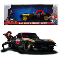 JADA TOYS 253225014 1:24 Marvel Black Widow 1966 Chevy JADA TOYS 253225014 1:24 Marvel Black Widow 1966 Chevy von JADA TOYS