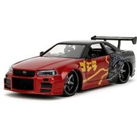 JADA TOYS 253253024 Godzilla Nissan GTR 1:24 JADA TOYS 253253024 Godzilla Nissan GTR 1:24 von JADA TOYS
