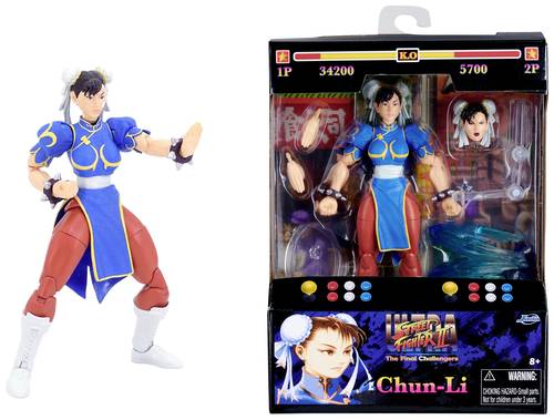 JADA TOYS Street Fighter II Chun-Li 6  Figure von JADA TOYS