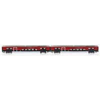 JÄGERNDORFER JC71221 H0 2er Set Railjet Wagen DANI Basic, ÖBB, Ep. VI von JÄGERNDORFER