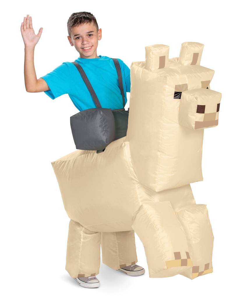 Aufblasbares Minecraft Lama Kostüm für Kinder Aufblasbares Minecraft Lama Kostüm für Kinder von JAKKS PACIFIC