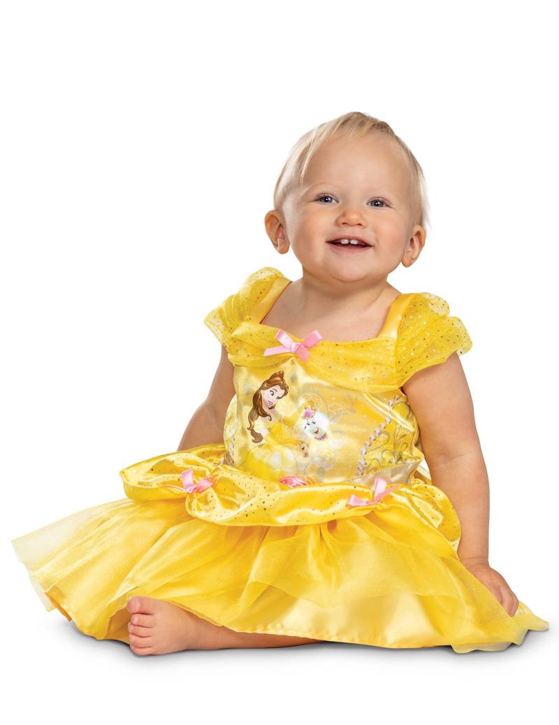 Belle Babykostüm Die Schöne und das Biest Mädchen gelb von JAKKS PACIFIC