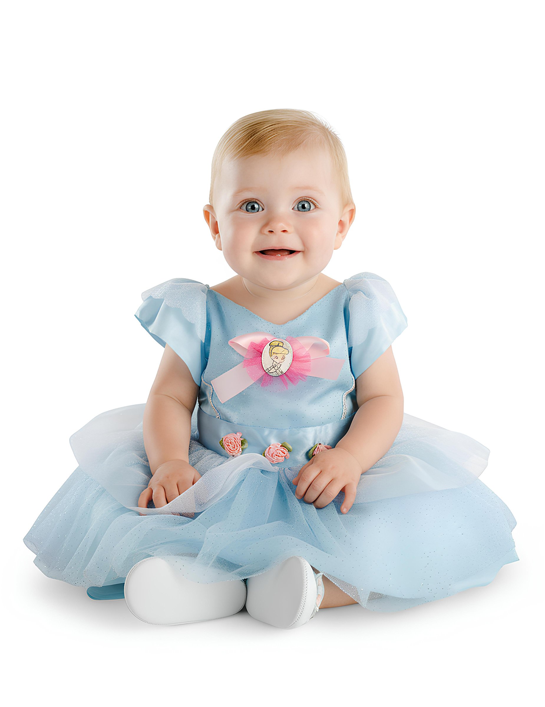 Cinderella Babykostüm Mädchen blau von JAKKS PACIFIC