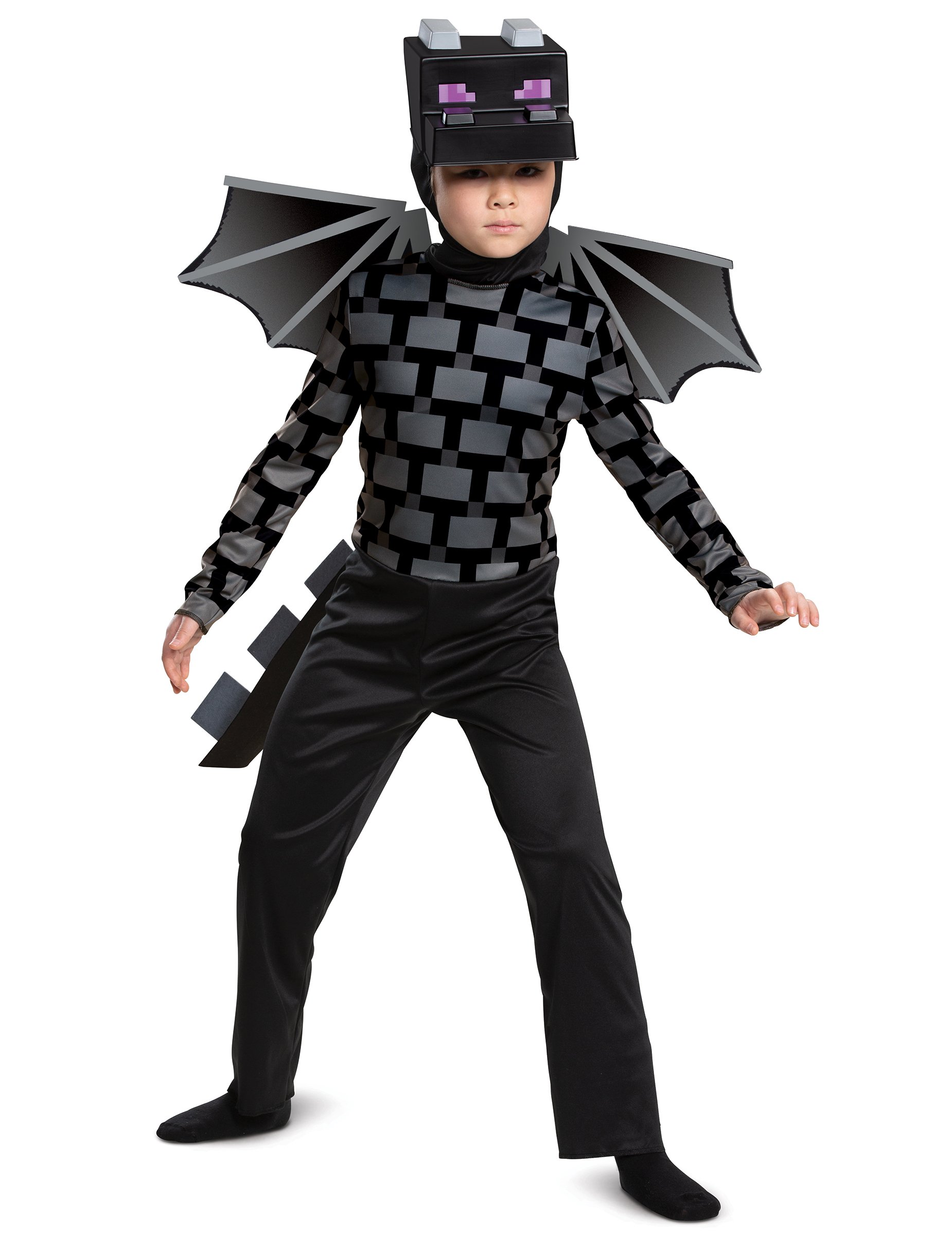 Minecraft Kinderkostüm Enderdrache Schwarz Minecraft Kinderkostüm Enderdrache Schwarz von JAKKS PACIFIC