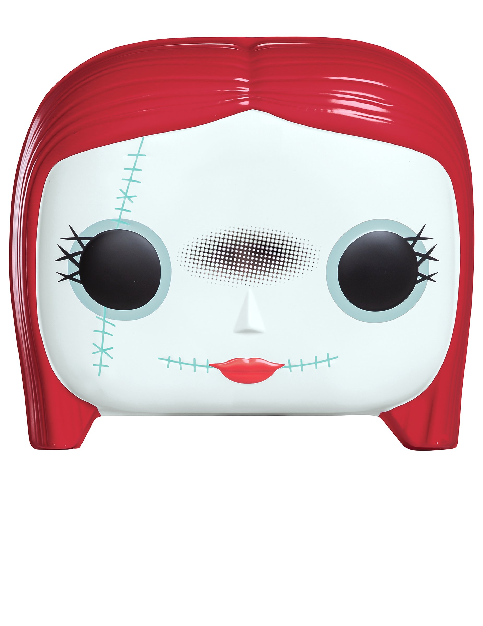 Nightmare Before Christmas Funko Pop-Maske für Erwachsene Sally weiss-rot Nightmare Before Christmas Funko Pop-Maske für Erwachsene Sally weiss-rot von JAKKS PACIFIC