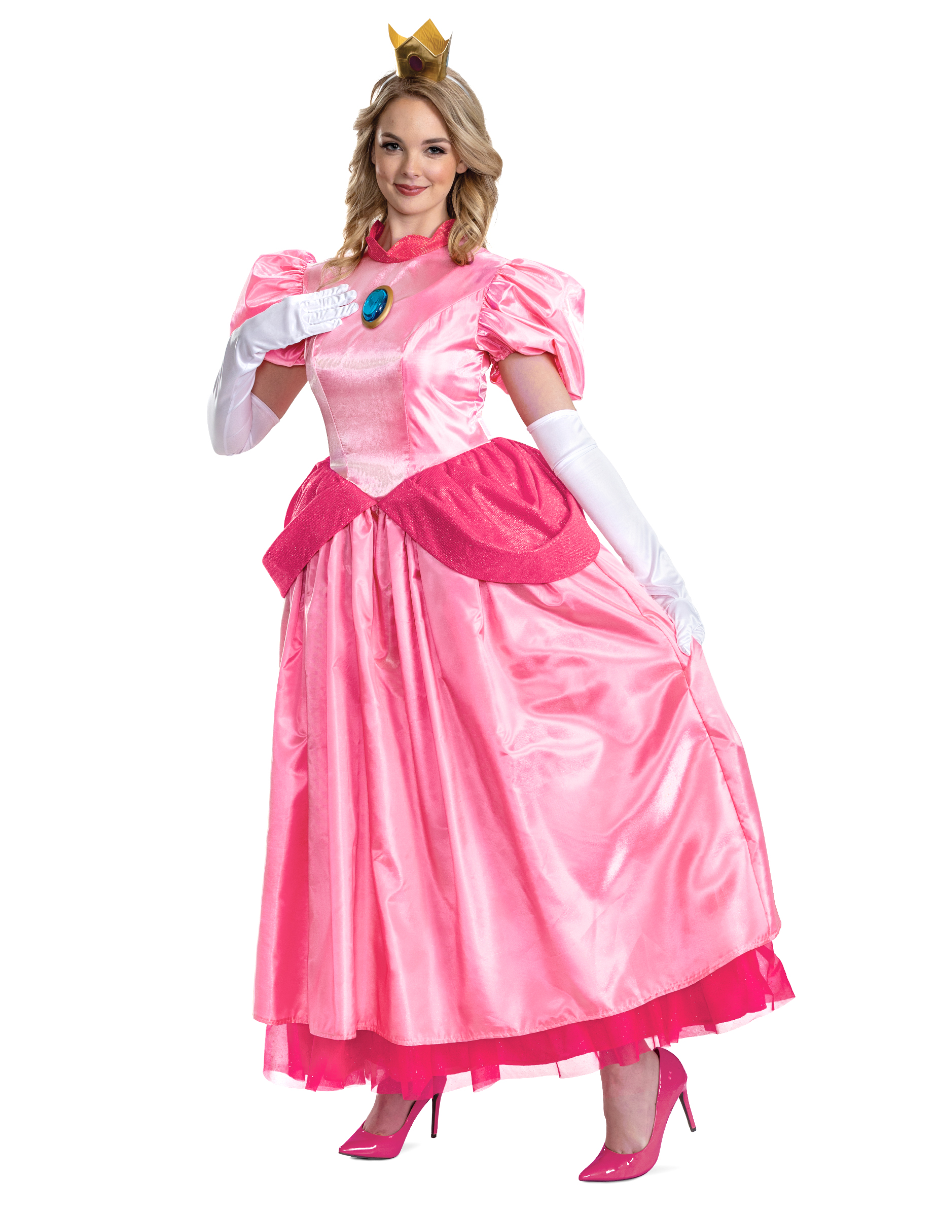 Prinzessin Peach Kostüm für Damen Prinzessin Peach Kostüm für Damen von JAKKS PACIFIC