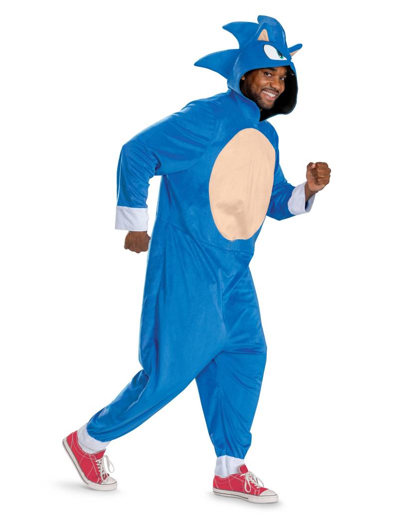 Sonic Deluxe Kostüm für Erwachsene Sonic Deluxe Kostüm für Erwachsene von JAKKS PACIFIC